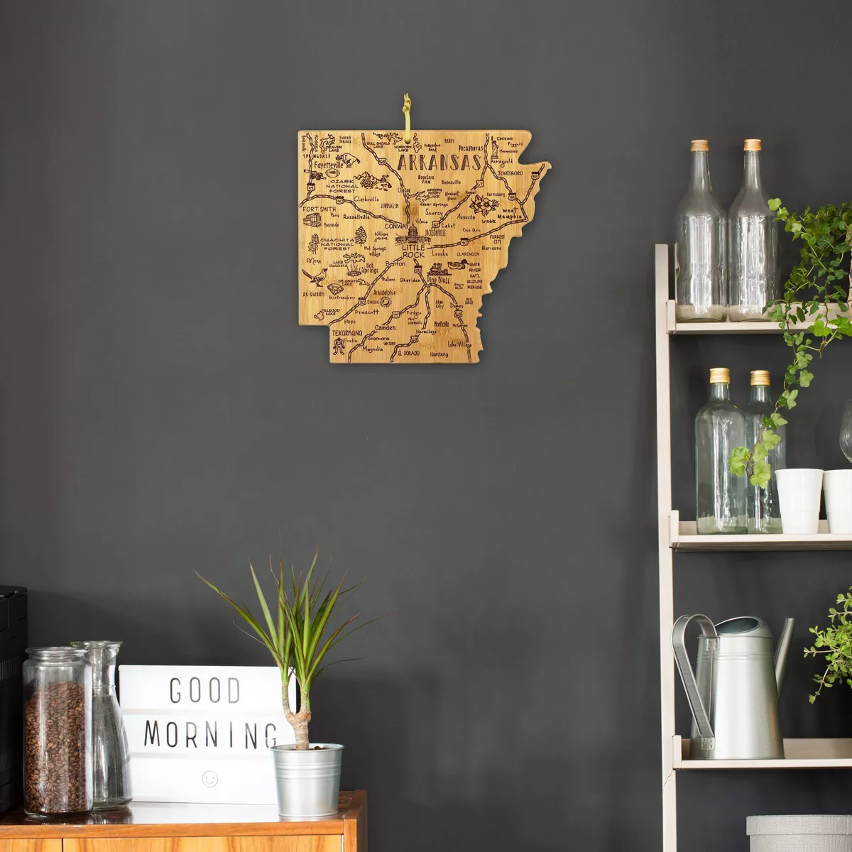 Totally Bamboo Destination Arkansas Serving and Cutting Board