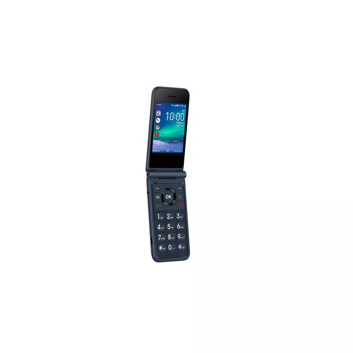 Cricket Prepaid Debut Flip (4GB) - Black