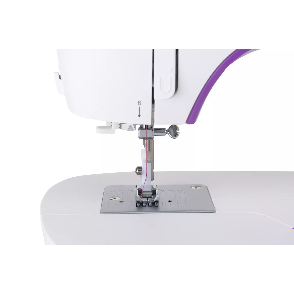 Singer M3500 Portable Sewing Machine with 110 Stitch Applications, Pack of Needles, Bobbins, Seam Ripper, Zipper Foot, and More Accessories, White
