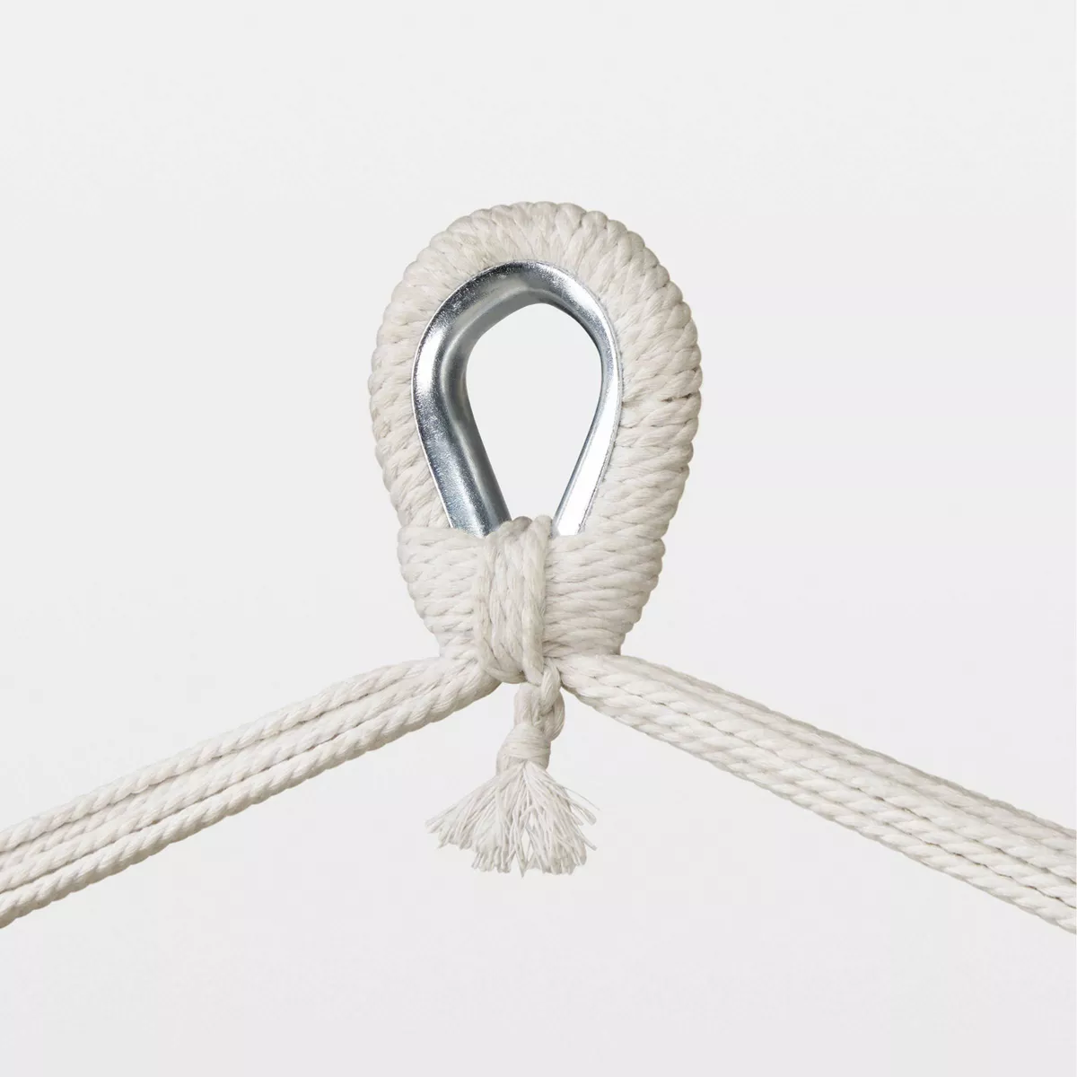 Macrame Striped Hammock Chair with Spreader Bar - Green/Blue/White - Opalhouse™