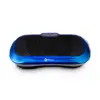 Lifepro Portable Home Body Weight Training Fitness Exercise Workout Waver Vibration Plate Platform Equipment Machine Set with Resistance Bands, Blue