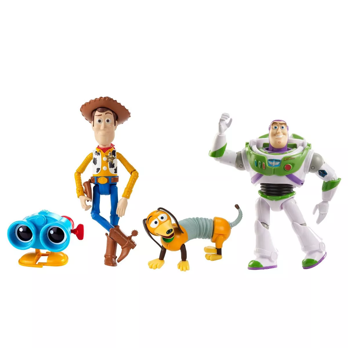 Disney Pixar Toy Story Andy's Toy Chest Retro Figure 4pk