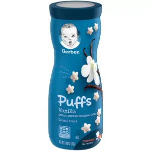 Gerber Puffs Vanilla Cereal Baby Snacks - 1.48oz