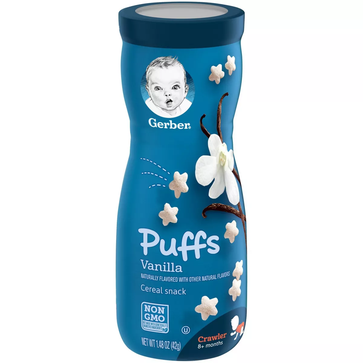 Gerber Puffs Vanilla Cereal Baby Snacks - 1.48oz