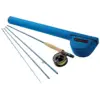 Redington 476-4 CROSSWATER 4 Line Weight 7.5 Foot 4 Piece Lightweight Medium Fast Action Graphite Fly Fishing Rod and Reel Combo with Storage Case
