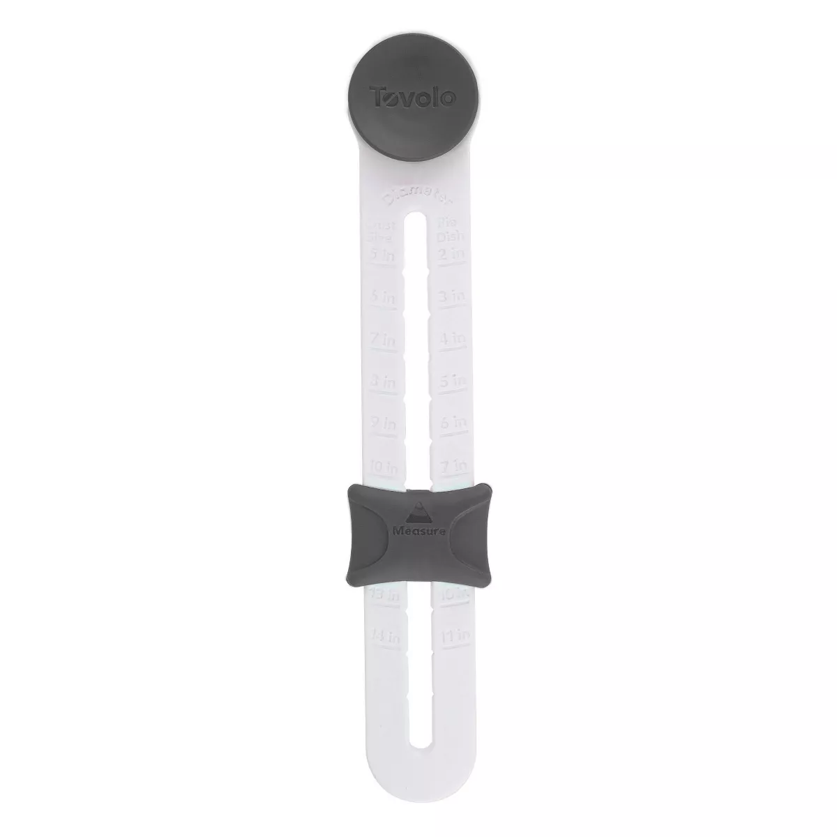 Tovolo Precision Pie Crust Cutter Charcoal