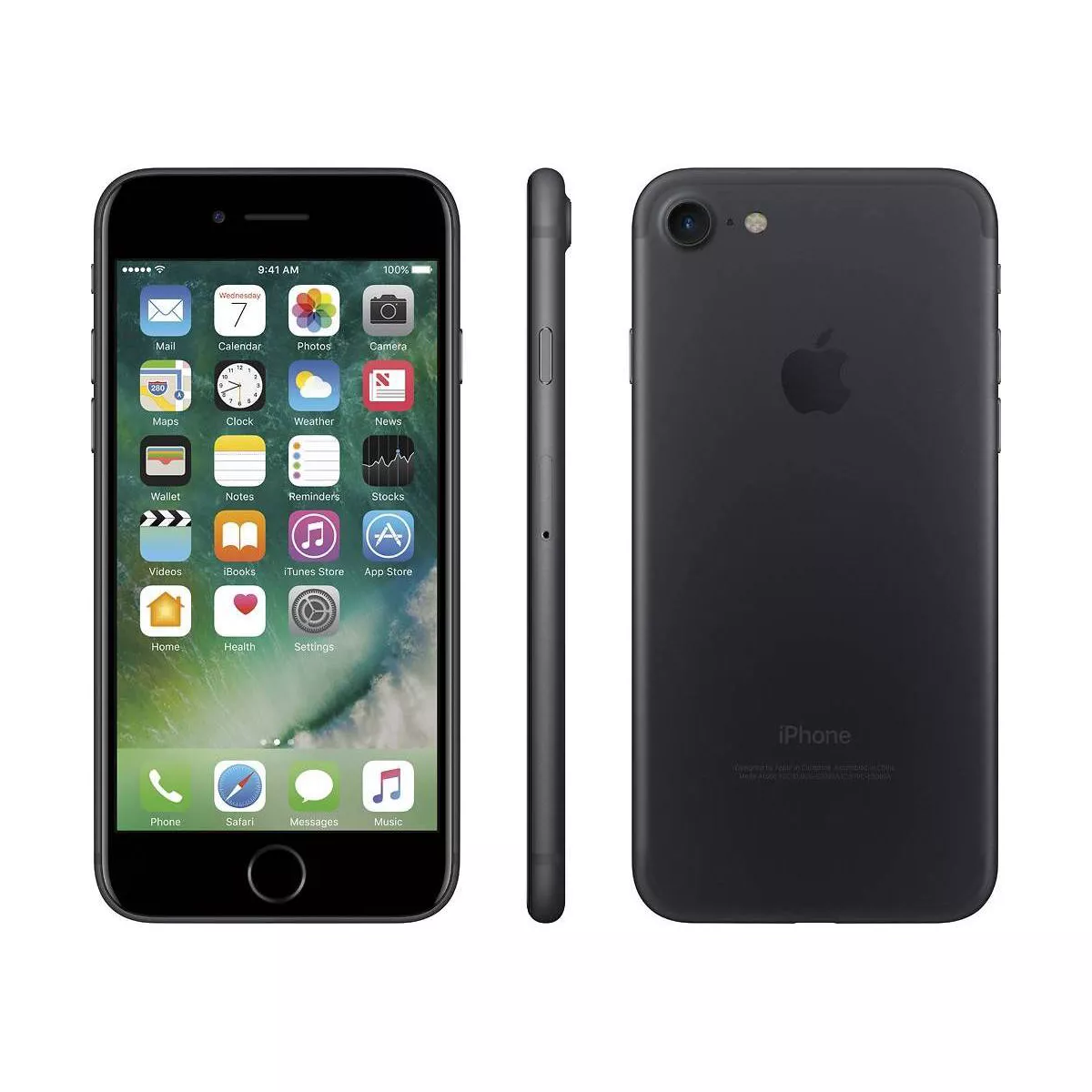 Apple iPhone 7 Pre-Owned (GSM Unlocked) 256GB Smartphone - Black