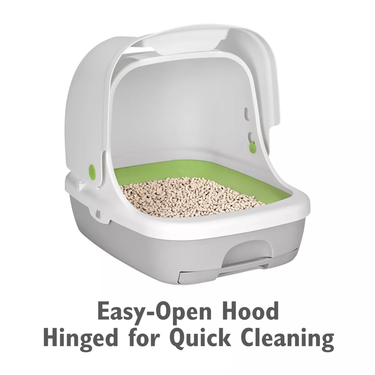 Tidy Cats Breeze Hooded Litter Box System