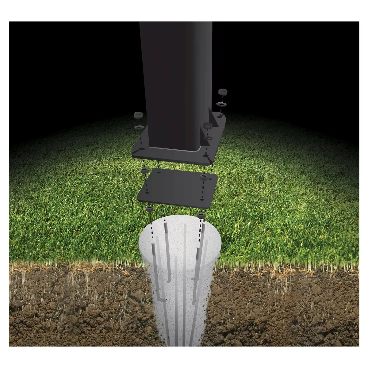 Silverback B5401W In-Ground 54