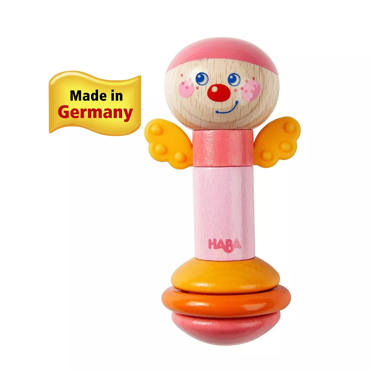 HABA Rod Clutching Toy Butterfly (Made in Germany)