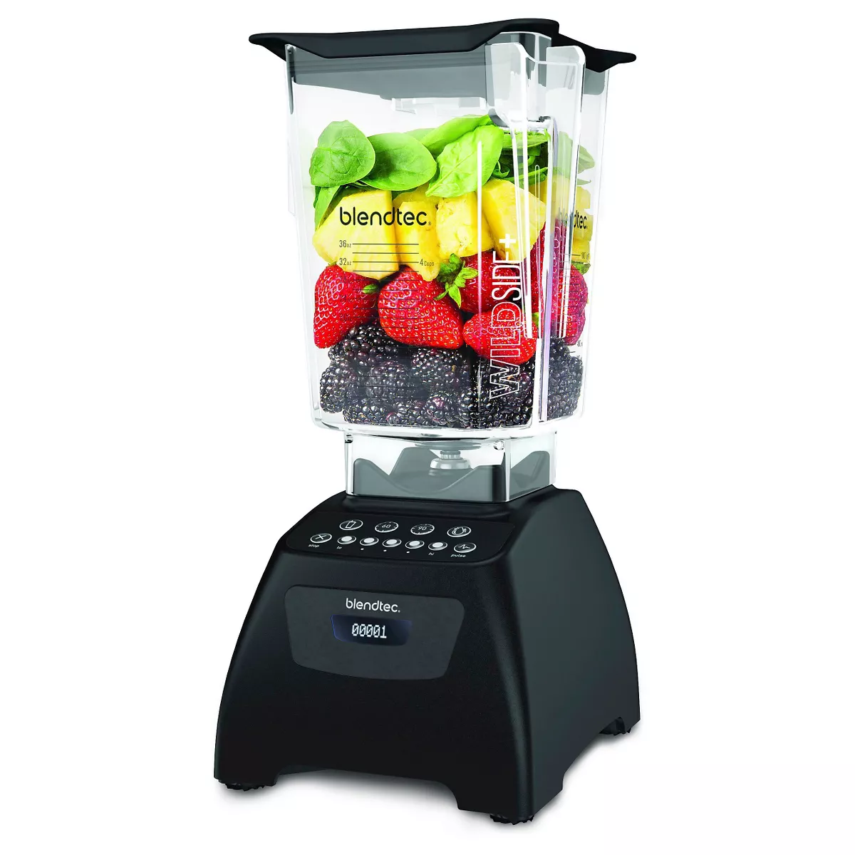 Blendtec Refurbished WildSide Classic 575 Blender - Black C575A2301A-RECOND