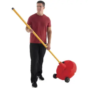 Sportime Tall Post for Sport Games BigRedBase, Adjustable, 61 to 96 Inches