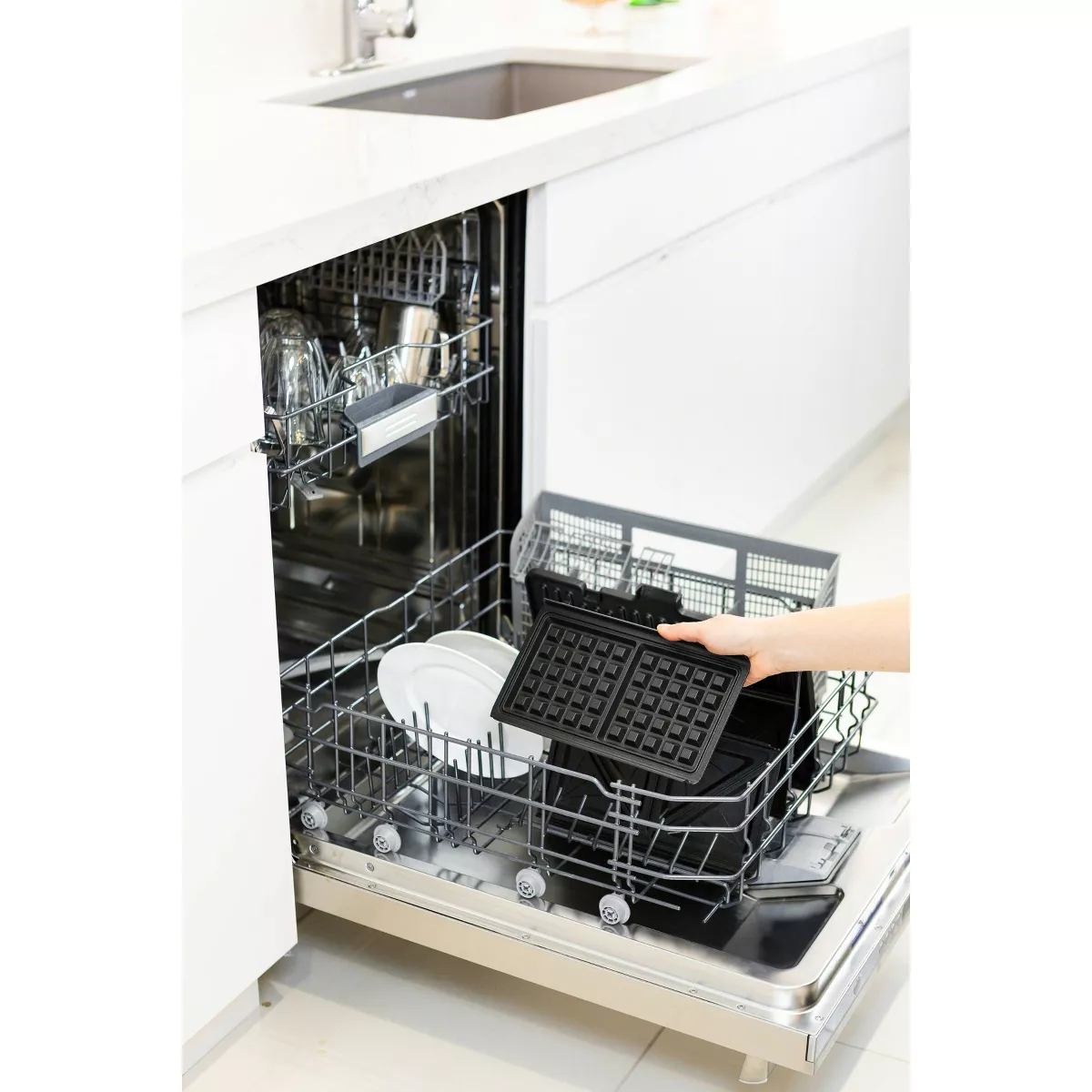 DeLonghi Livenza Compact All Day Grill 0- Stainless Steel - SW13ABC.S