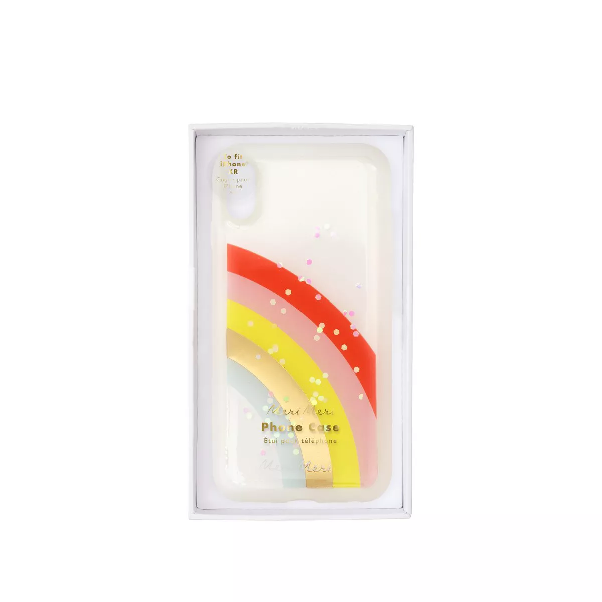 Meri Meri - Rainbow Flexible Phone Case (to fit iPhone XR) - Electronics Cases - 1ct