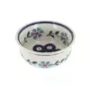 Blue Rose Polish Pottery Blue Violet Small Bowl