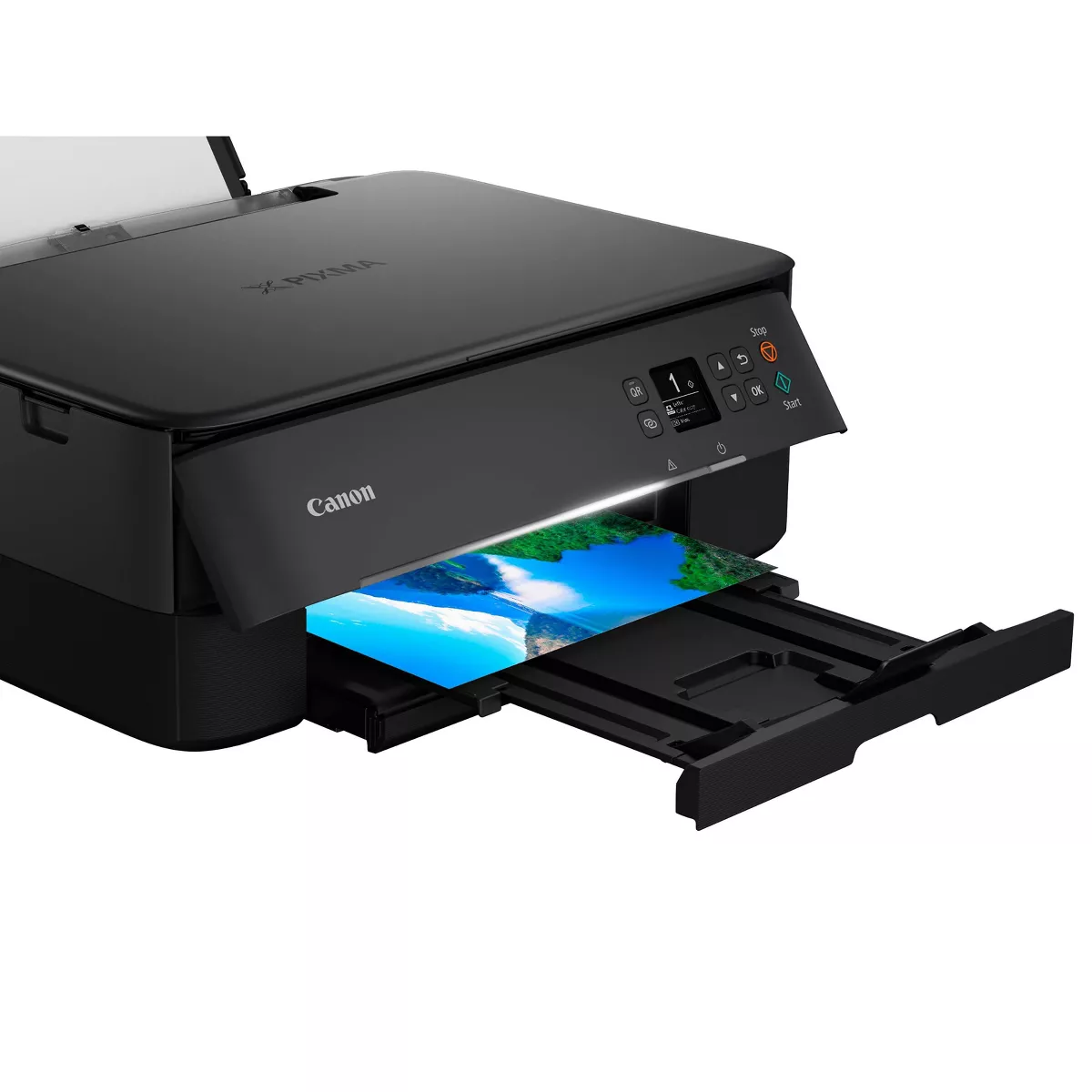 Canon PIXMA TS6420 Wireless All-In-One Photo Printer with Copier, Scanner and Mobile Printing - Black