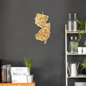 Totally Bamboo Destination New Jersey Serving and Cutting Board