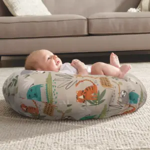 Boppy Original Newborn Lounger - Woodtone Jungle
