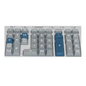 Victor 1560-6 Two-Color Ribbon Printing Calculator Black/Red Print 5.2 Lines/Sec 15606