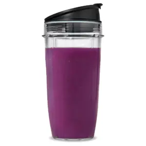 Two 24 oz. Tritan Nutri Ninja Cups with two Sip & Seal Lids