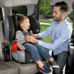 Britax Grow With You ClickTight Plus Harness-2-Booster SafeWash - Jet Black