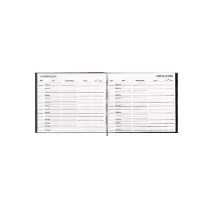 National Visitor Register Book Burgundy Hardcover 128 Pages 8 1/2 x 9 7/8 57803