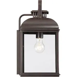 John Timberland Rustic Outdoor Wall Light Fixture Rust 13