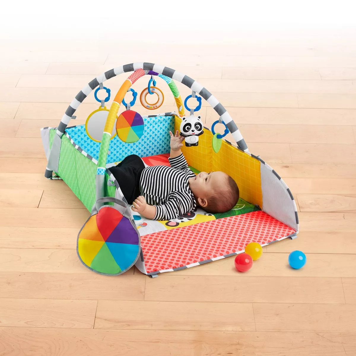 Baby Einstein Patch's 5-in-1 Activity Play Gym & Ball Pit - Color Playspace