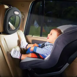 Munchkin Brica Night Light Musical Baby In-Sight Car Mirror