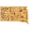 Totally Bamboo Destination South Dakota Serving and Cutting Board
