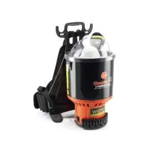 Hoover Commercial C2401 9.6 Amp 2-Stage 120 CFM Backpack Vacuum - Black