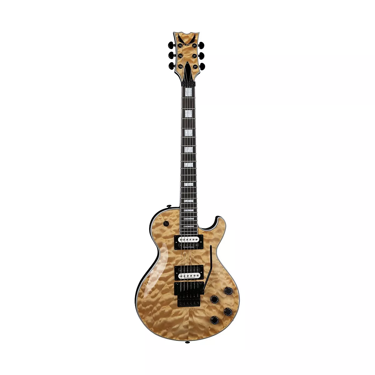 Dean Thoroughbred Select Quilt-top with Floyd Electric Guitar Gloss Natural