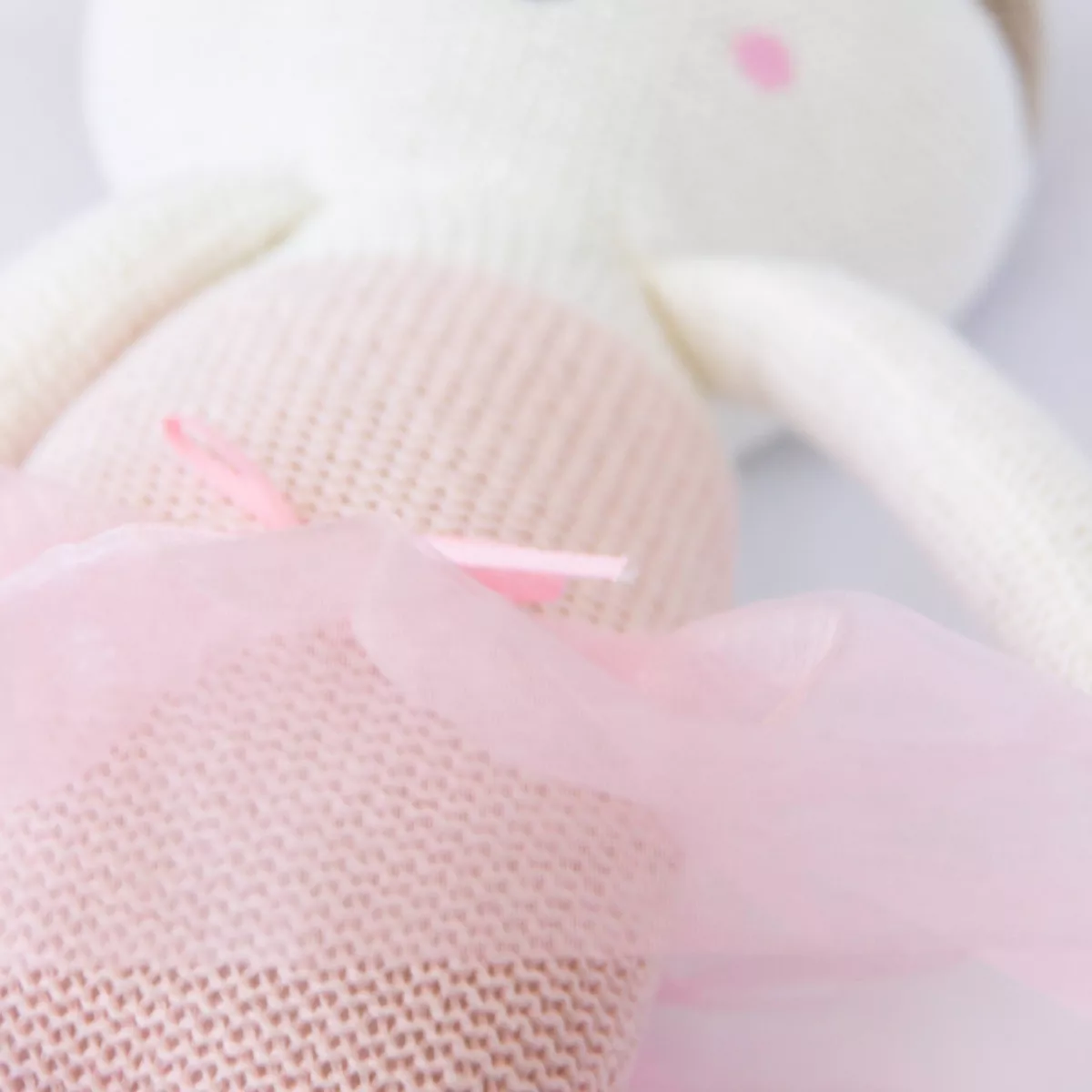 Living Textiles Baby Knit Plush Toy - Emma Ballerina