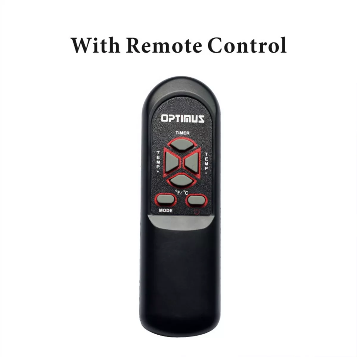 Infrared Quartz Heater With Remote & LED Display