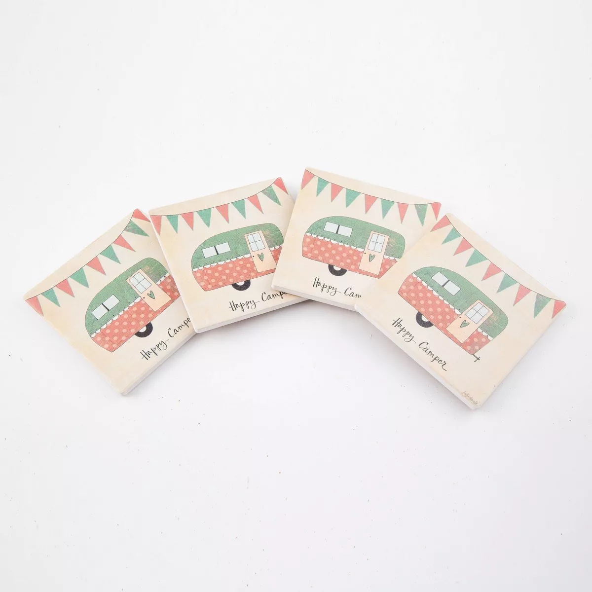 Thirstystone Happy Camper Coaster Set of 4