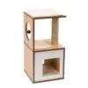 Catit Vesper Cat Scratcher - Walnut - S