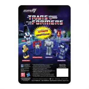 Super7 Transformers ReAction Figure - Jazz