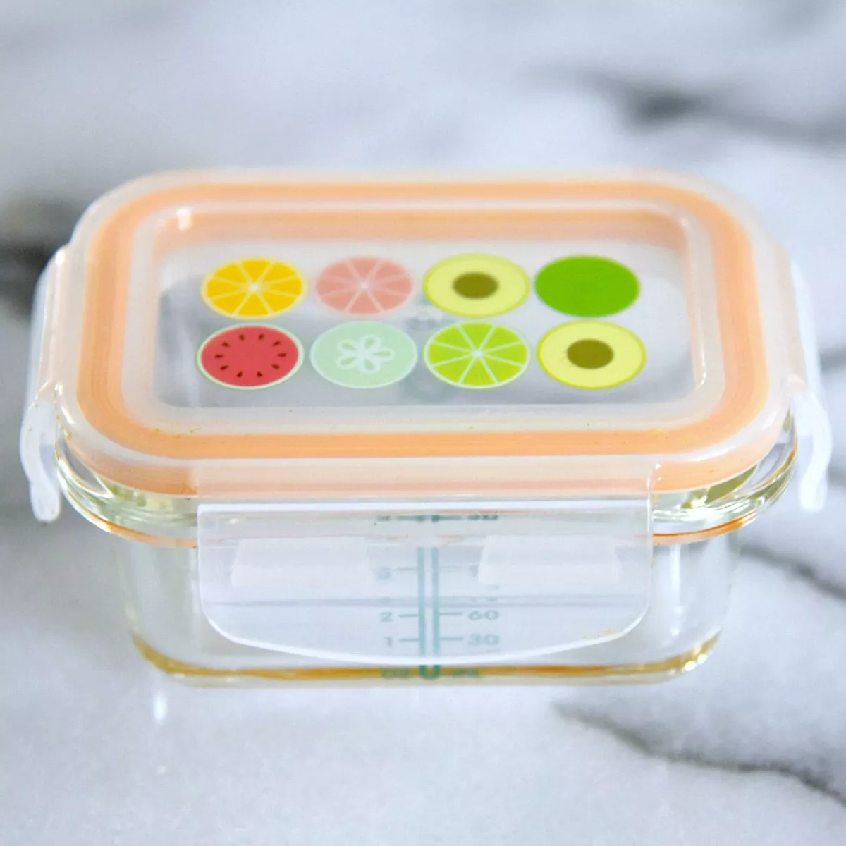 Sage Spoonfuls Tough Glass Tubs 6pk Durable Baby Food Storage Container - Clear - 4oz