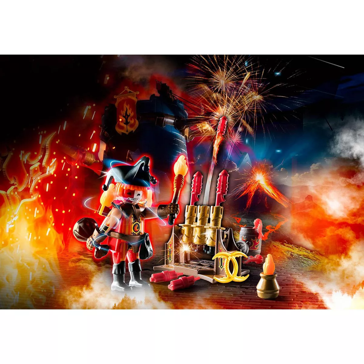 Playmobil Burnham Raiders Fire Master