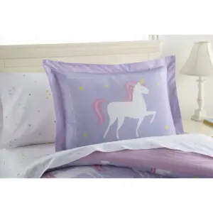 5pc Twin Unicorn Cotton Bed in a Bag - WildKin