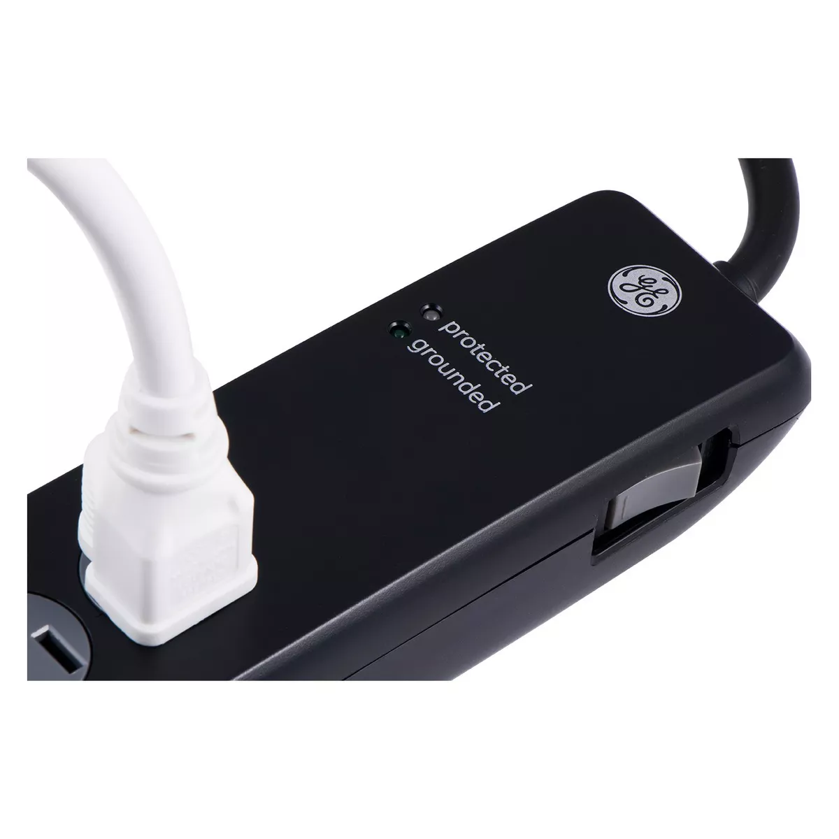 General Electric 7 Outlet Surge Protector Power Strip 4' Cord
