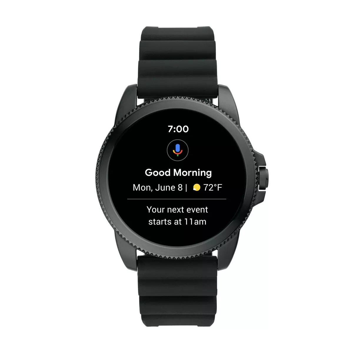 Fossil Gen 5E Smartwatch 44mm - Black with Black Silicone
