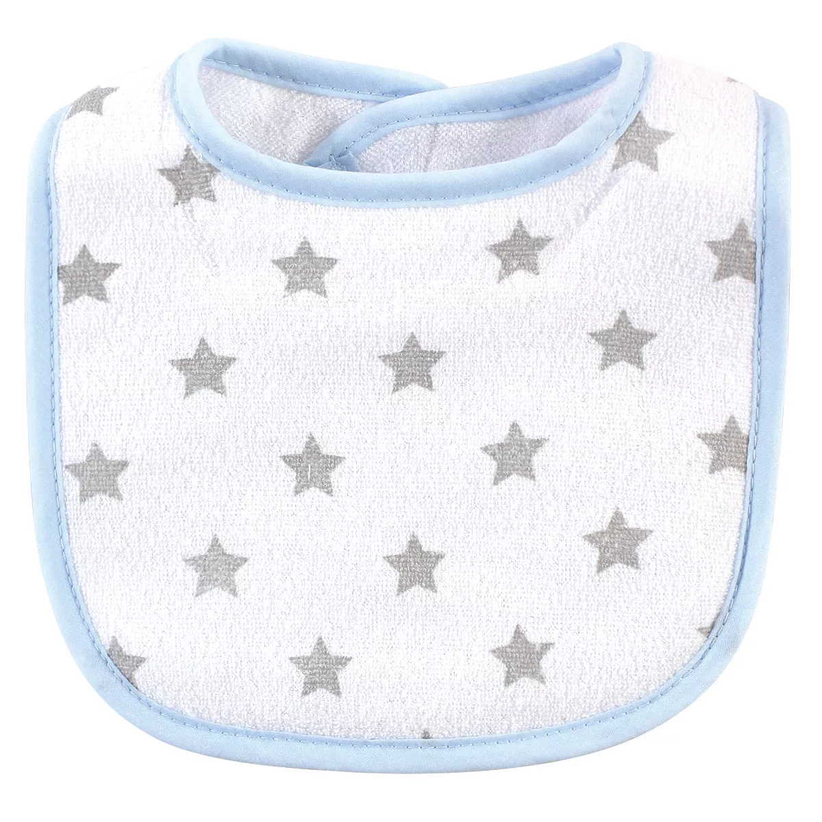 Hudson Baby Infant Boy Cotton Terry Bib and Burp Cloth Set 5pk, One Cool Dude, One Size