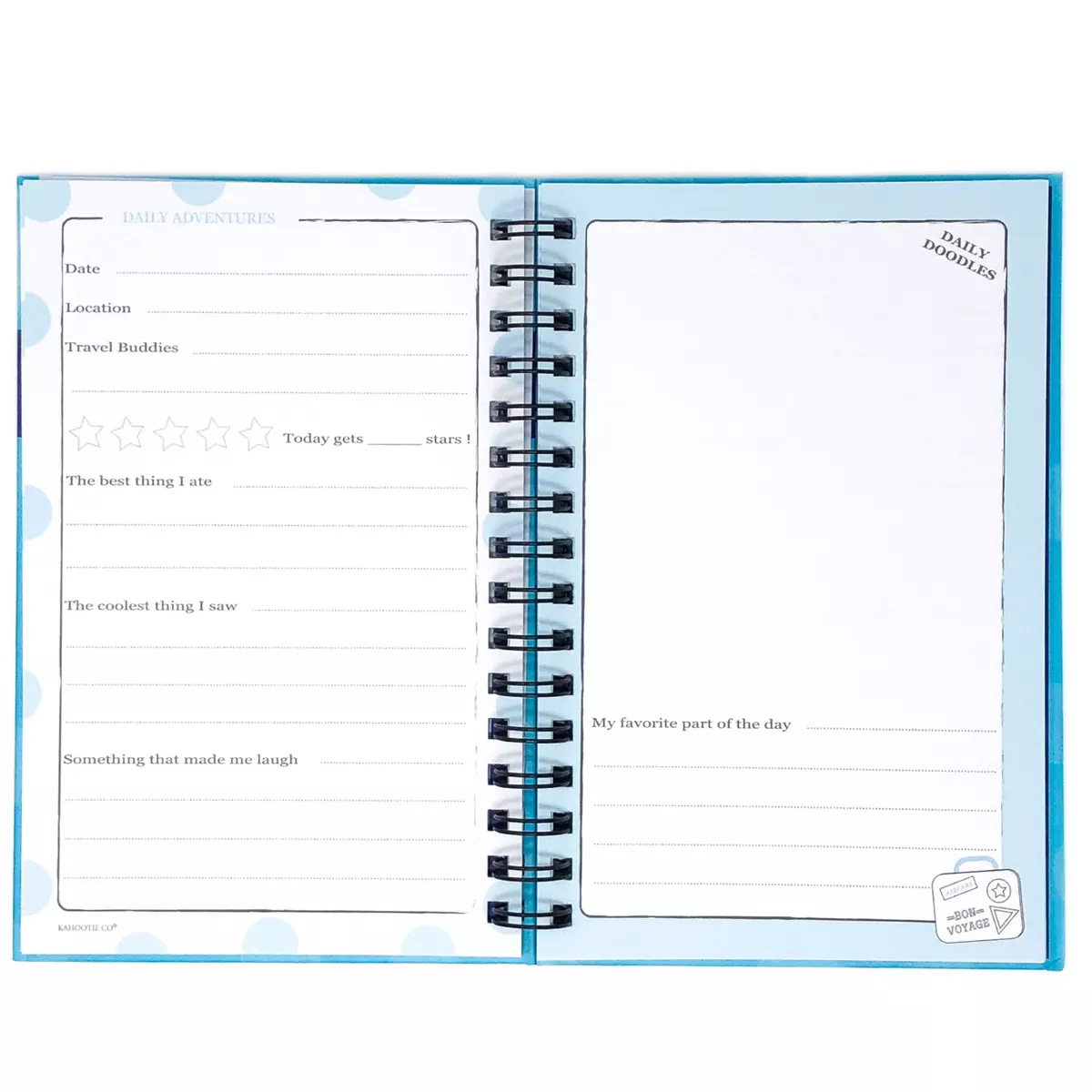 Travel Journal for Kids 8.5