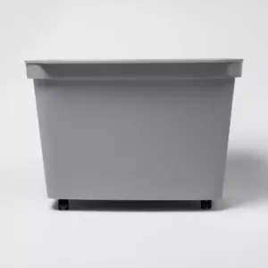21.1gal Rolling Toy Chest Gray - Room Essentials™