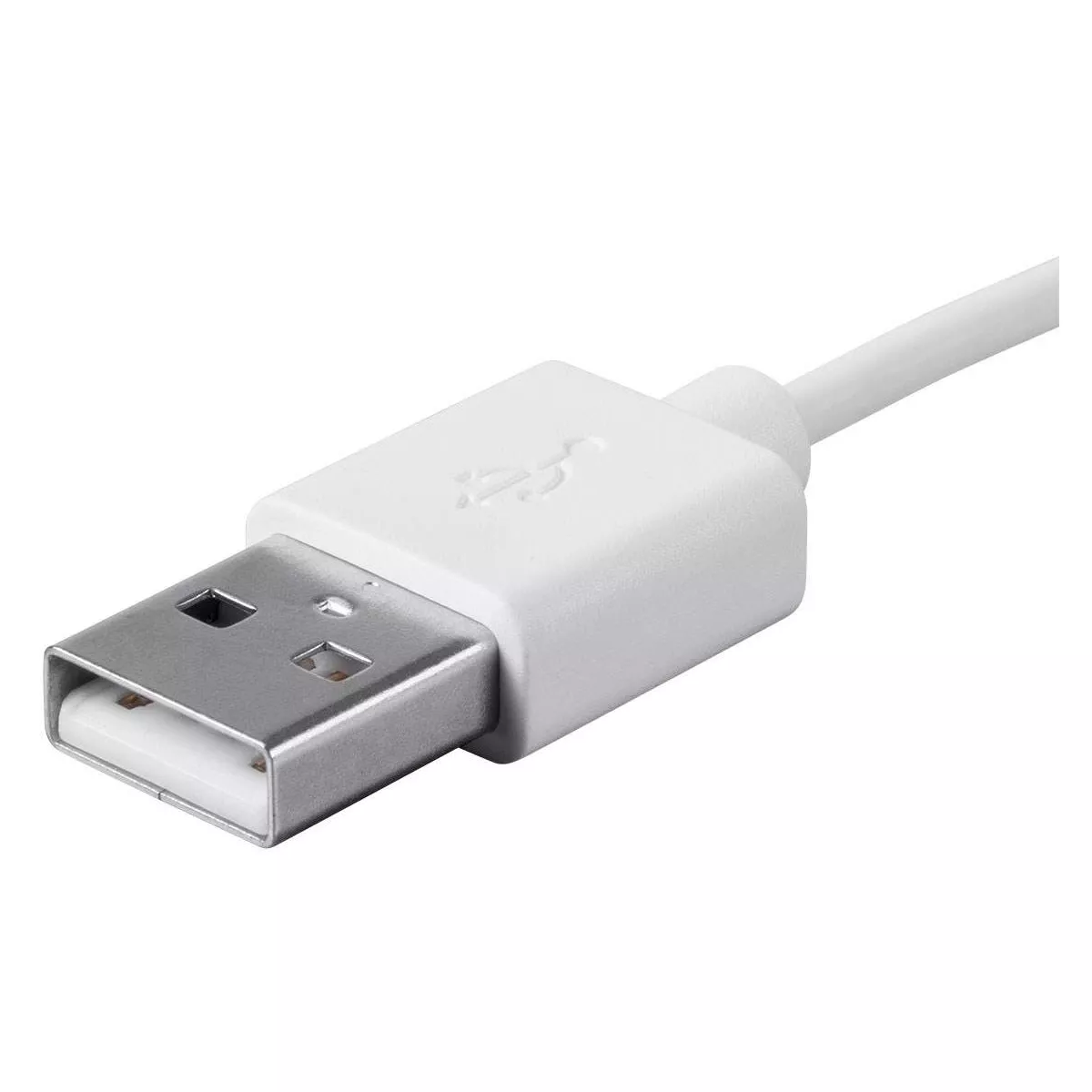 Monoprice Lightning to USB Charge & Sync Cable - 3 Feet - White | Apple MFi Certified for iPhone X, 8, 8 Plus, 7, 7 Plus, 6, 6 Plus, 5S , iPad Pro