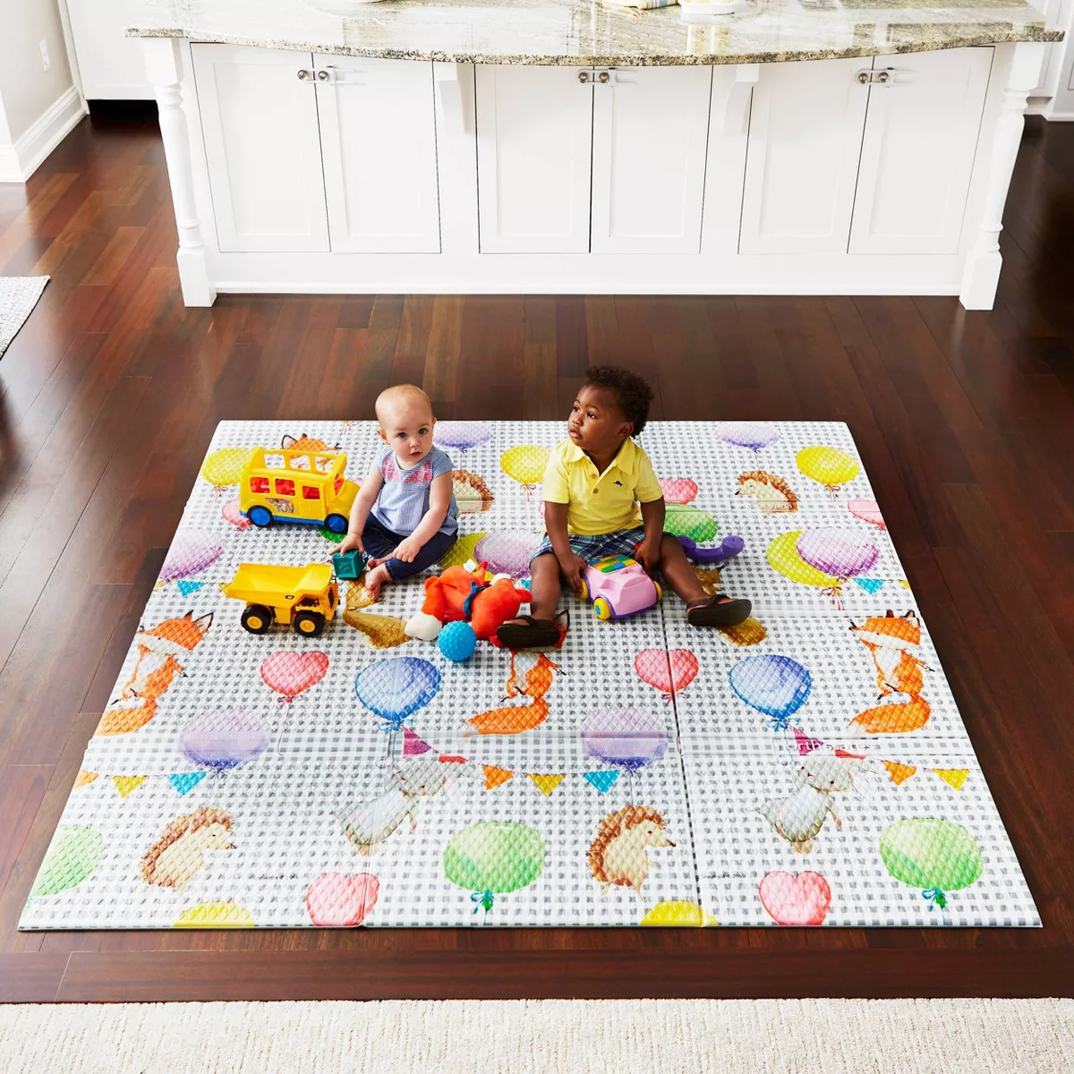 Toddleroo by North States Superyard Balloon Ride Play Mat