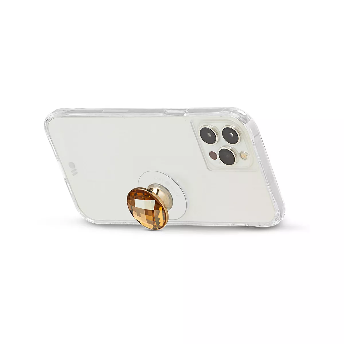 Case-Mate - MINIS - Phone Grip & Stand - Removable for MagSafe Accessory Use - Suction Cup - Champagne Gold