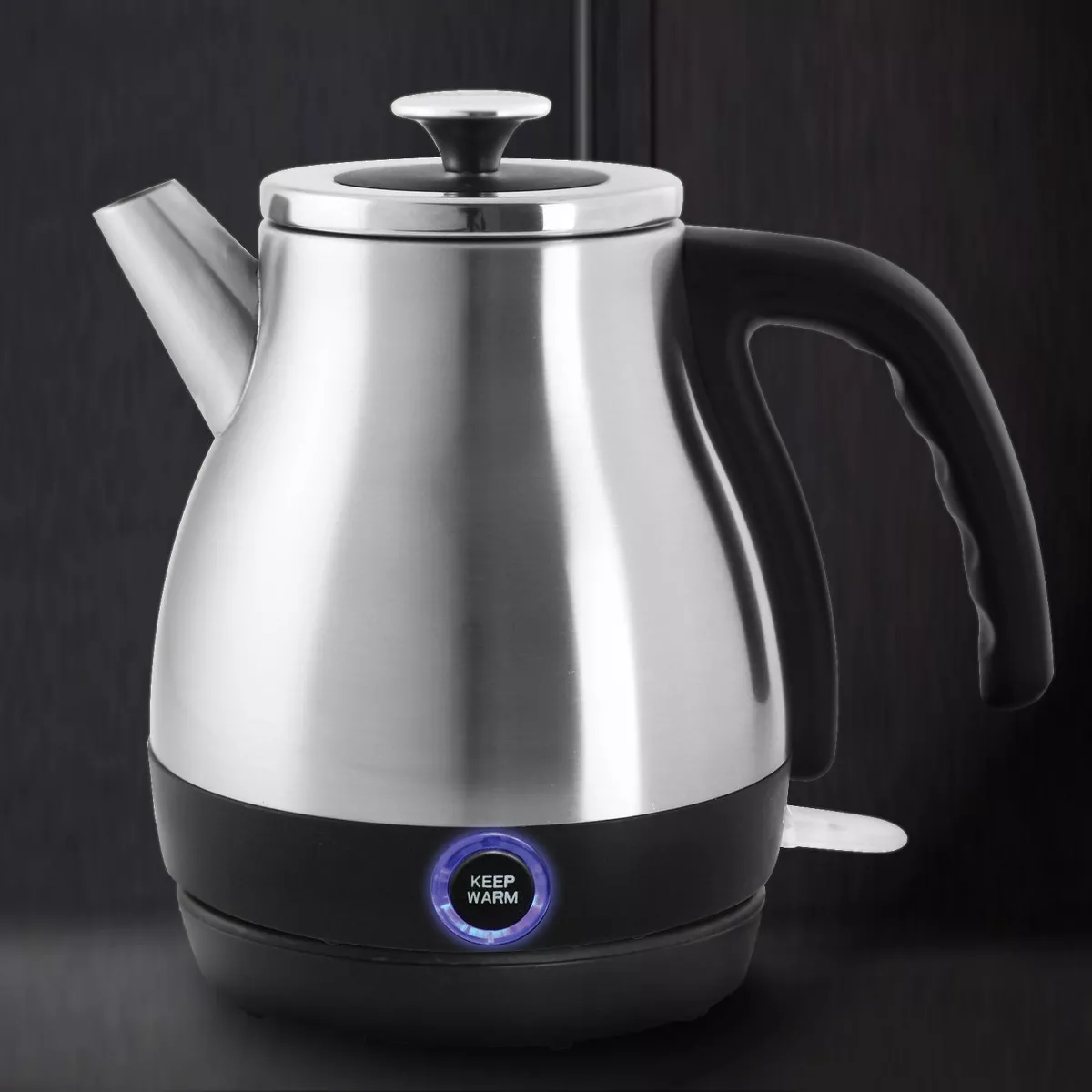 Chantal 28oz Keep Warm Electric Kettle - Brushed Stainless Steel