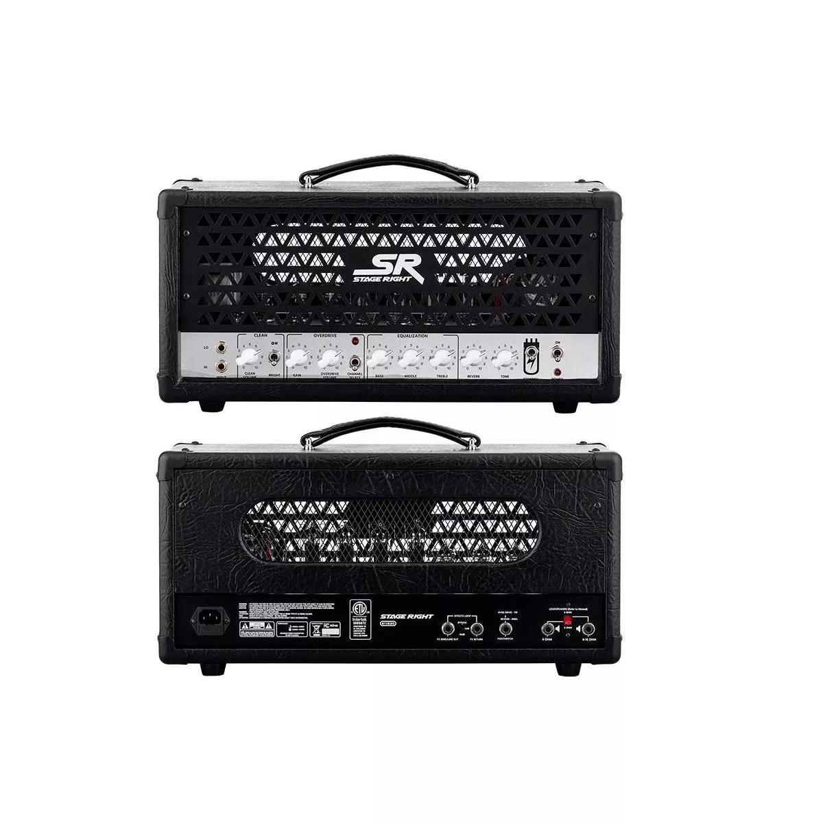 Monoprice 30-Watt 1x12 Guitar Stack Tube Amplifier With Celestion V30 and Reverb - Stage Right Series